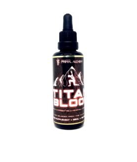 Primal Alchemy - AjemFIT TITAN BLOOD SHILAJIT (S medem) - kapky 20ml/50ml/100ml TITAN BLOOD: Balení: 20ml