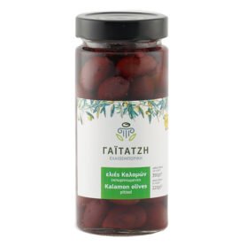 Gaitatzi černé olivy Kalamata bez pecky 220g