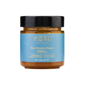 KORU RAW MANUKA HONEY -250g (MGO od 300+ do 1500+) MGO: MGO - 500