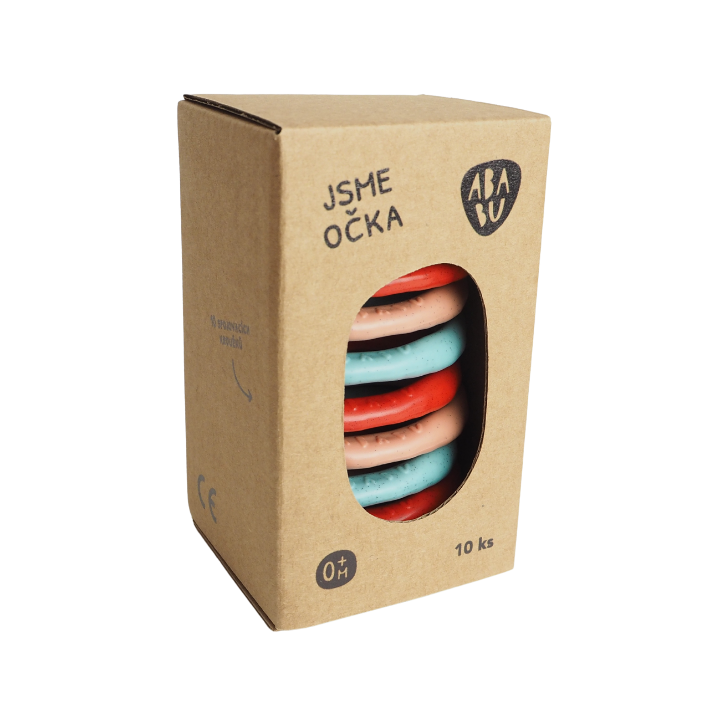 Spojovací kroužky / Léto / Očko 10 ks / - Obrázek 2