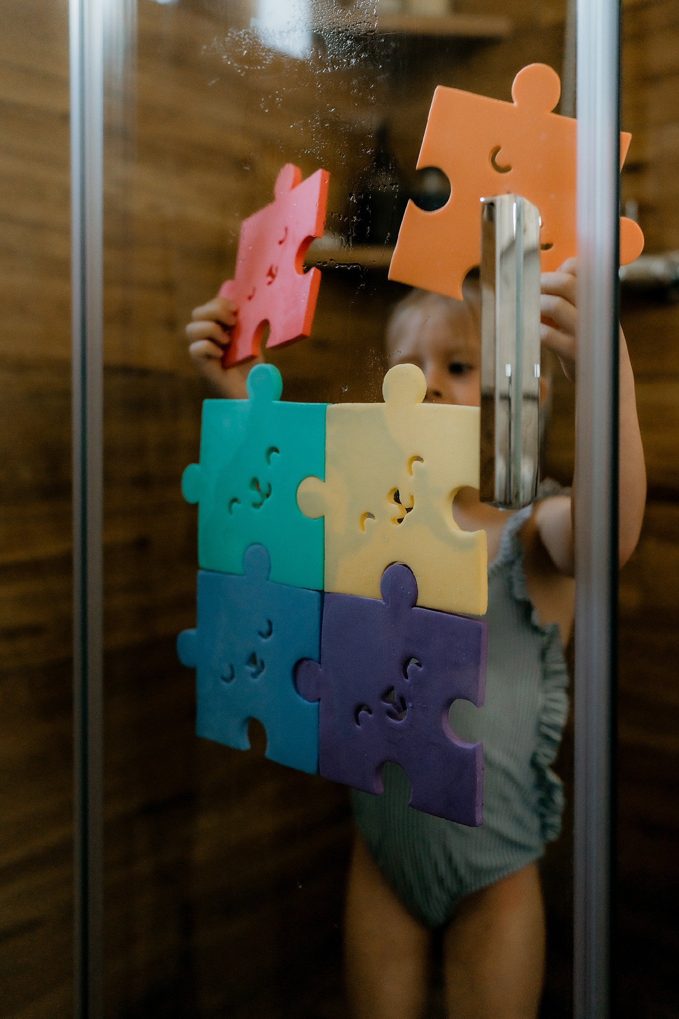 Vodolepky / Puzzle do vany / C - Obrázek 2
