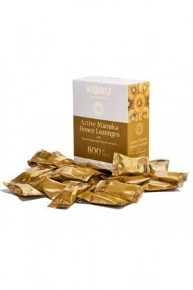 KORU MANUKA PASTILKY (MGO 800+) -24ks -67g (KORU) Vybrat příchuť: Kiwi a Hroznová jádra