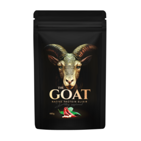 PRIMAL ALCHEMY GOAT (nativní kozí protein) – 480g GOAT BALENÍ: Červený banán