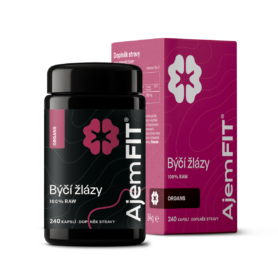 AjemFIT Raw Býčí Žlázy Varianty:: 240 kapslí - 84g
