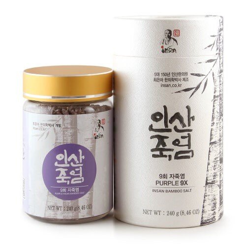 Insan 9X Fialová Bambusová sůl - (Korea) 9X Fialová sůl: 240g (krystaly)