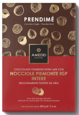 AMEDEI MAXI 66% PRENDIMÉ (hořká s lískovými ořechy) - 500g (AMEDEI)