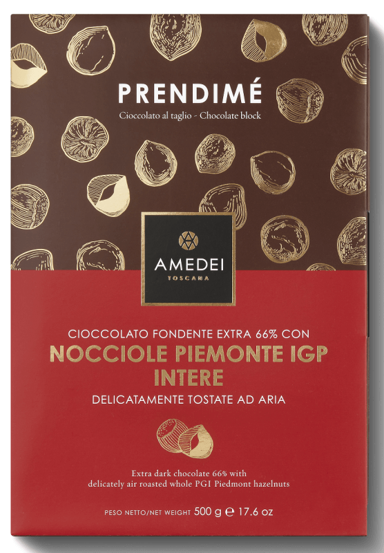 AMEDEI MAXI 66% PRENDIMÉ (hořká s lískovými ořechy) - 500g (AMEDEI)