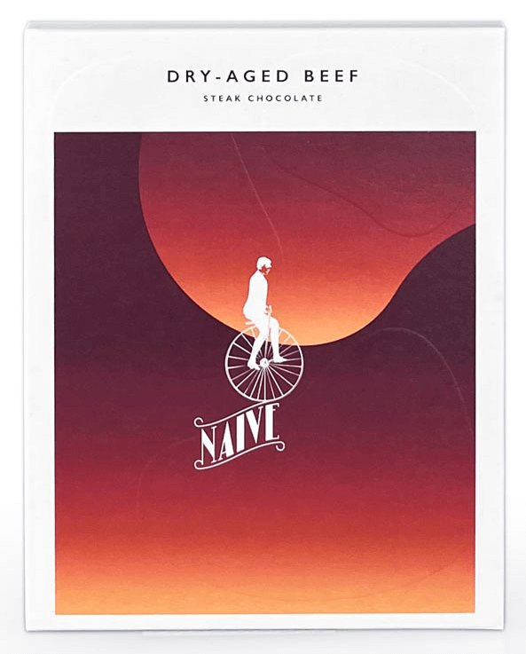 CHOCOLATE NAIVE DRY-AGED BEEF (Steak chocolate) - 57g (NAIVE)