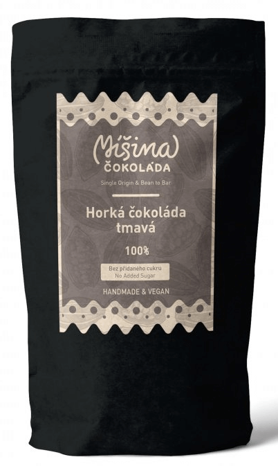 Míšina 100% Horká Čokoláda Na Pití -120g (Tanzanie)