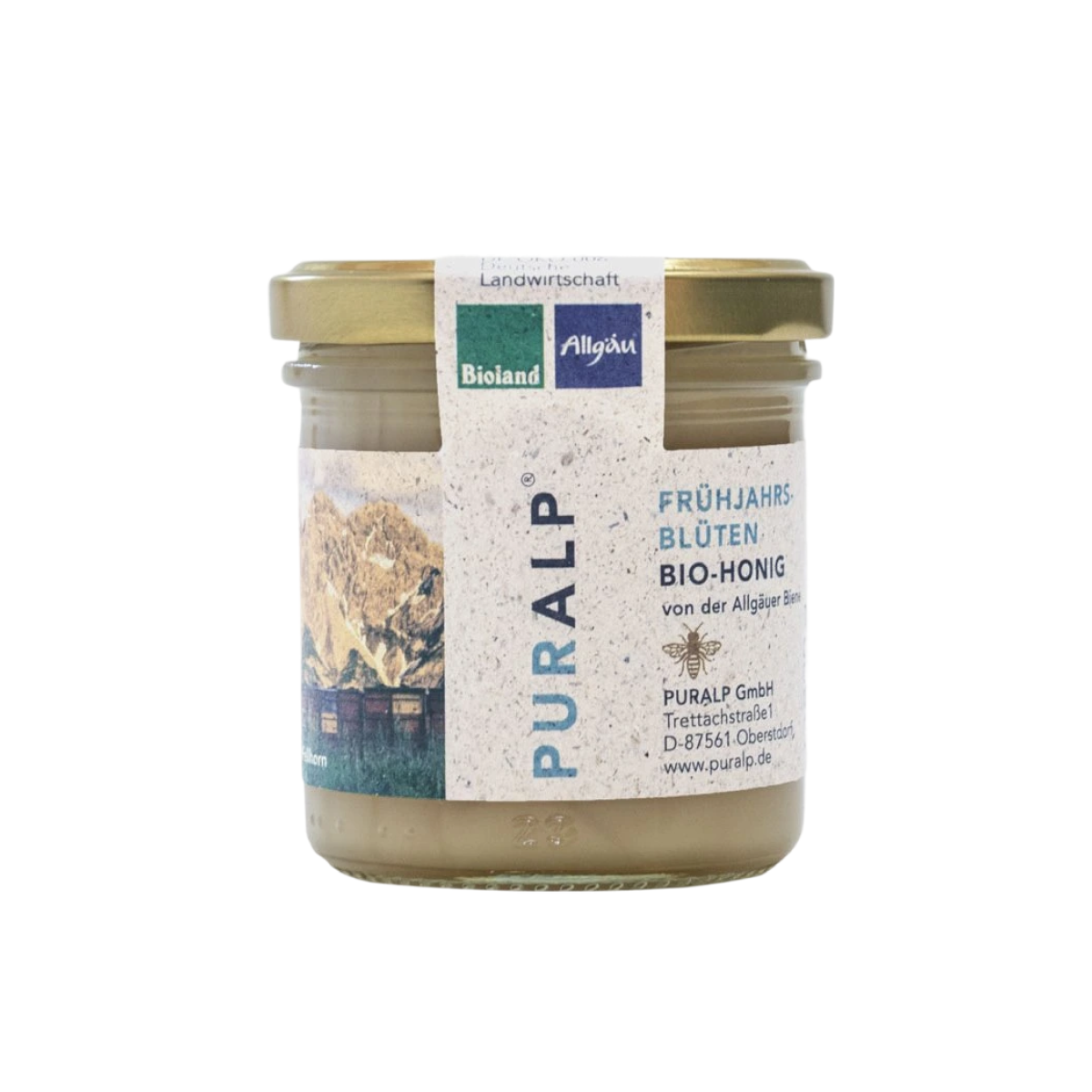 PURALP BIO Jarní Med -400g (Alpy-Německo)