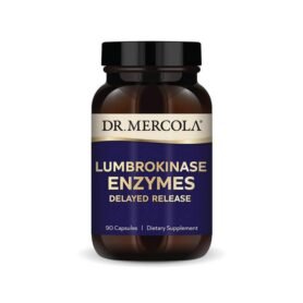DR. MERCOLA Lumbrokináza (Fibrinolytické enzymy) -90 kapslí (DR.MERCOLA)