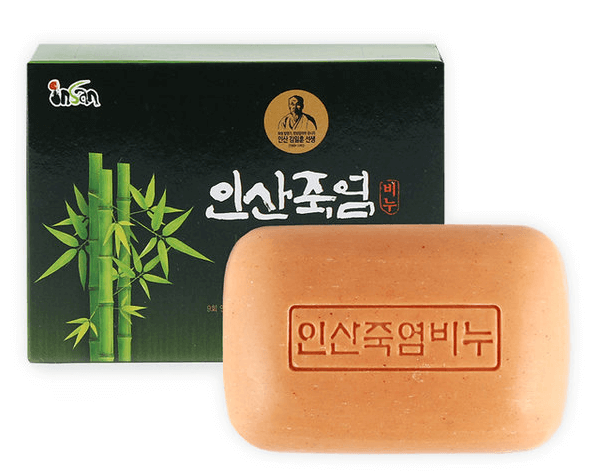INSAN Přírodní mýdlo (S Bambusovou solí) -100g (Korea)