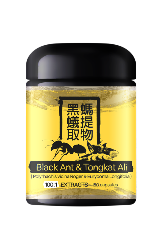 RAW'S Black Ant (100:1) & Tongkat Ali (Žlutý) -81g