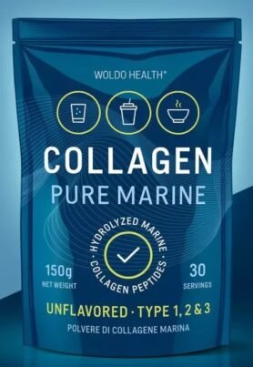 WoldoHealth Kolagen Z Divokých Ryb -150g (WHOLDOHEALTH)