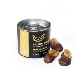 KARUNA CHOCOLATE BIO 100% Pravé banánky v čokoládě (Mexiko) -100g (KARUNA)
