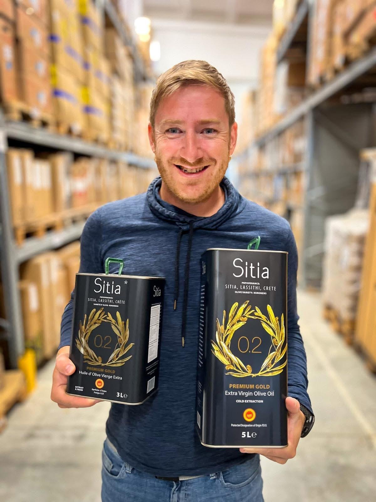 Sitia PREMIUM GOLD SITIA Kréta PREMIUM GOLD 0,2 Extra panenský olivový olej 5 l – plech - Obrázek 2
