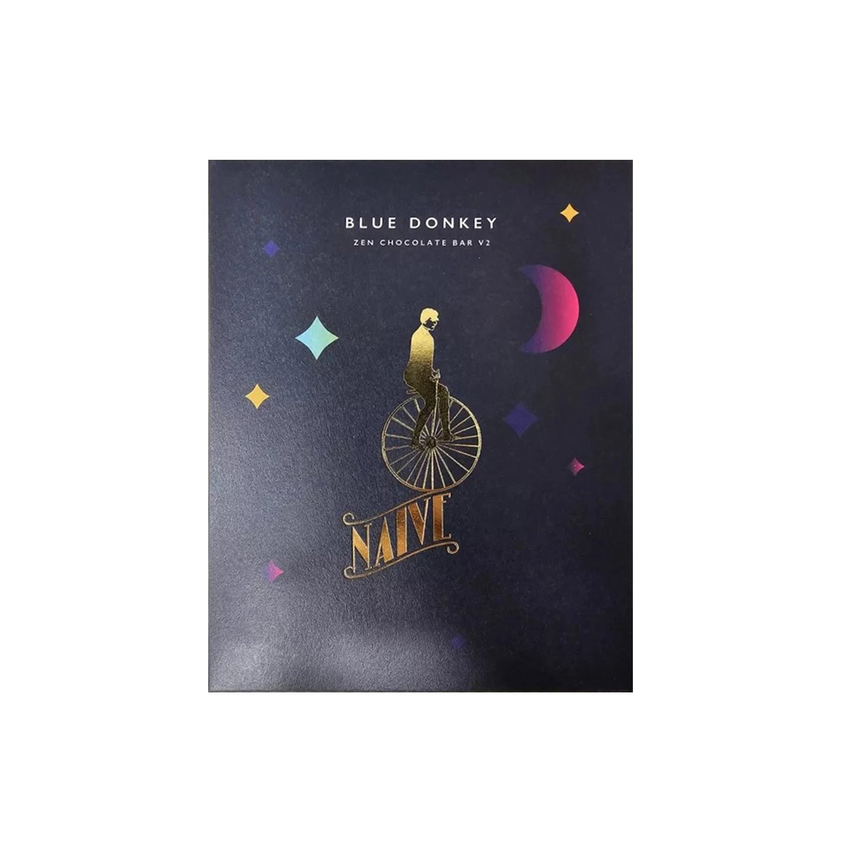 CHOCOLATE NAIVE ZEN BLUE Donkey (spánková oslí darkmilk - bez cukru) -50g (NAIVE)