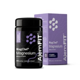 AjemFIT Magnesium Bisglycinát+Vitamín B6 (MagChel®) - 90 kapslí
