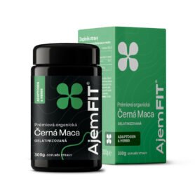 AjemFIT BIO Premiová Černá Maca (Želatinizovaná) - v prášku (300g)