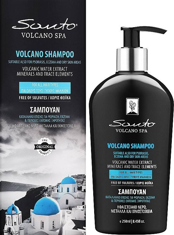Santo Volcano šampon pro všechny typy vlasů 250ml