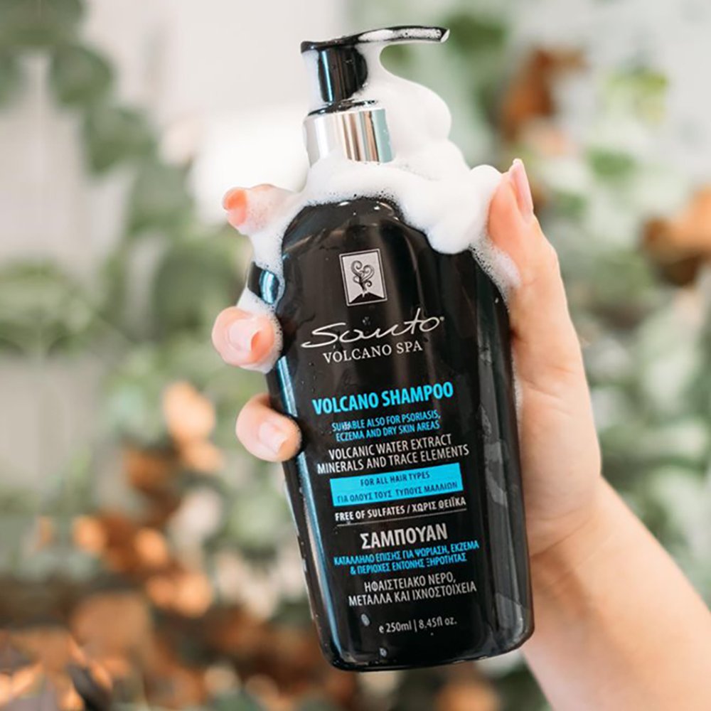 Santo Volcano šampon pro všechny typy vlasů 250ml - Obrázek 2