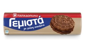 Papadopoulou sušenky GEMISTA plněné čokoládovým krémem 200g