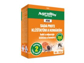 AgroBio ATAK Sada proti klíšťatům a komárům 100+100 ml