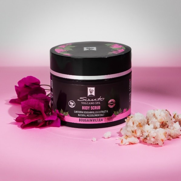 Santo Volcano BOUGAINVILLEA peeling na obličej i tělo 200ml - Obrázek 2