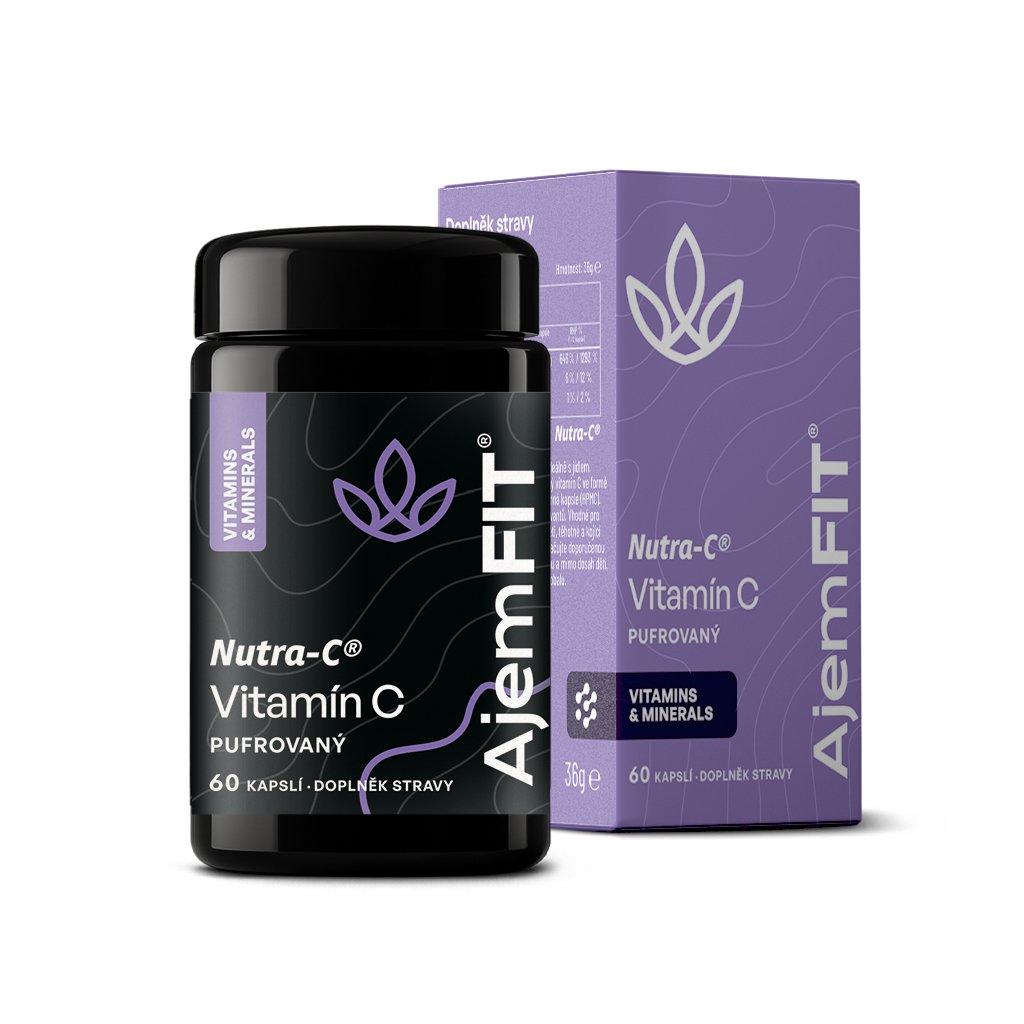 AjemFIT Premium Vitamín C (Nutra-C®) - 60 kapslí