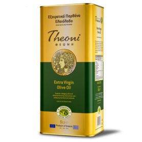 Theoni Kalamata Extra panenský olivový olej 5 l - plech