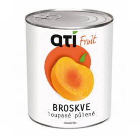 ATI Fruit Broskve loupané půlené 425ml