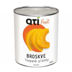 ATI Fruit Broskve loupané plátky 850ml