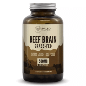 Paleo Powders Hovězí mozek grass-fed beef brain - 180 kapslí - (PALEO POWDERS)