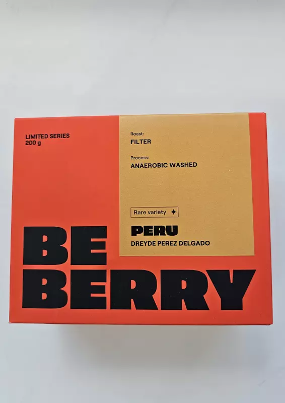Be Berry Coffee LIMITED SERIES - Peru Dreyde Perez Delgado, Geisha - 200g (BeBerry)