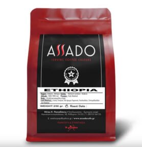 Assado Coffee Roasters SINGLE ORIGIN ARABICA COFFEE - 250g Kréta- (ASSADO) KÁVA BALENÍ: Ethiopia Sidamo