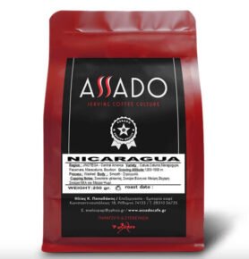 Assado Coffee Roasters SINGLE ORIGIN ARABICA COFFEE - 250g Kréta- (ASSADO) KÁVA BALENÍ: Nicaragua Jinotega