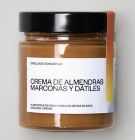 KAICAO Mandlové máslo s datlemi (pomazánka bez cukru/vegan) - 200g ( KAICAO)