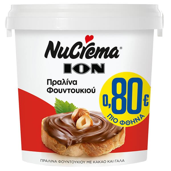 ION Nucrema řecká pomazánka z lískových oříšků 1kg