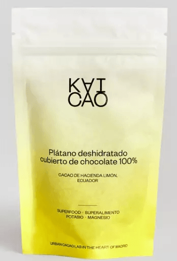 KAICAO Žvýkací pravé banánky ve 100% čokoládě (Ekvádor) - 100g (KAICAO)