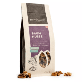 NATURKOSTBAR RAW Divoké klíčené švýcarské vlašské ořechy - 250g (Naturkostbar)