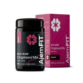 AjemFIT BIO RAW Orgánový Mix (Grass-fed) - 60/180 kapslí Balení: 180 kapslí - 90g