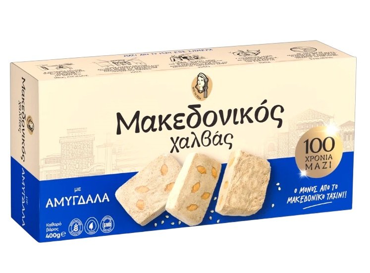 HAITOGLOU BROS SA Makedoniko Chalva mandle 400g