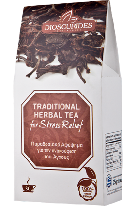 Dioscurides Stress Relief – sypaný bylinný čaj pro uvolnění a proti stresu 25g