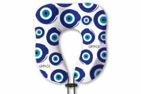 ATP – Cestovní polštář Evil Eye, bílý