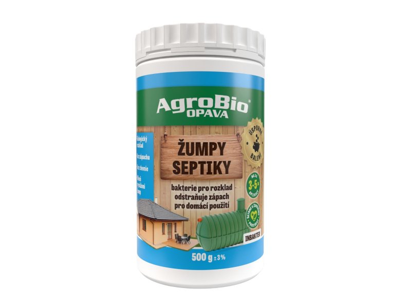 AgroBio INBAKTER Žumpy a septiky 500 g