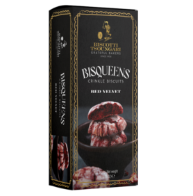Biscotti Tsoungari BisQueens Red Velvet sušenky 180g