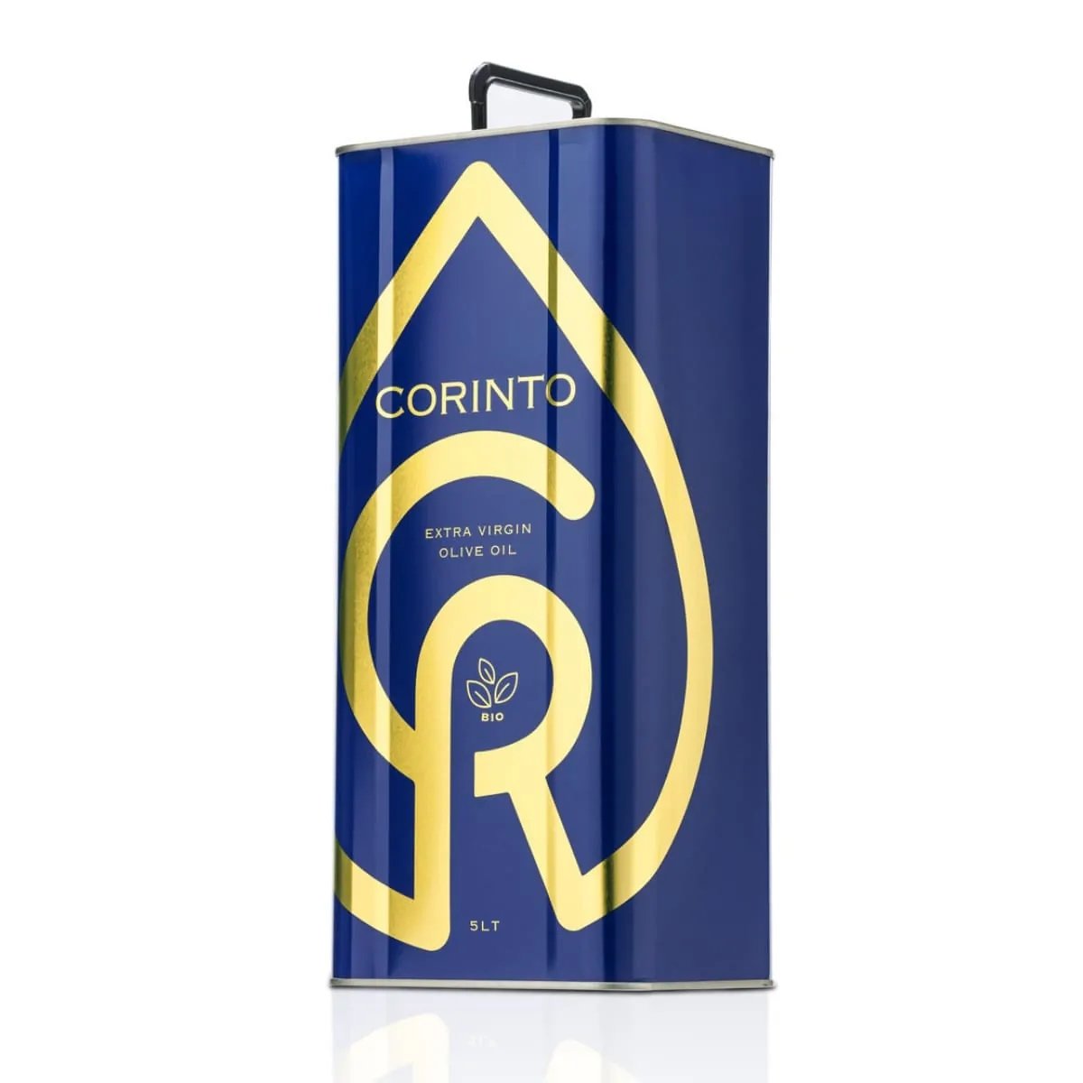 CORINTO Peloponés BIO Extra panenský olivový olej (MANAKI) 0,4% 5 l – plech