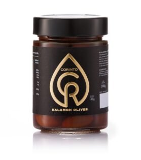 CORINTO černé olivy Kalamata s peckou 180 g