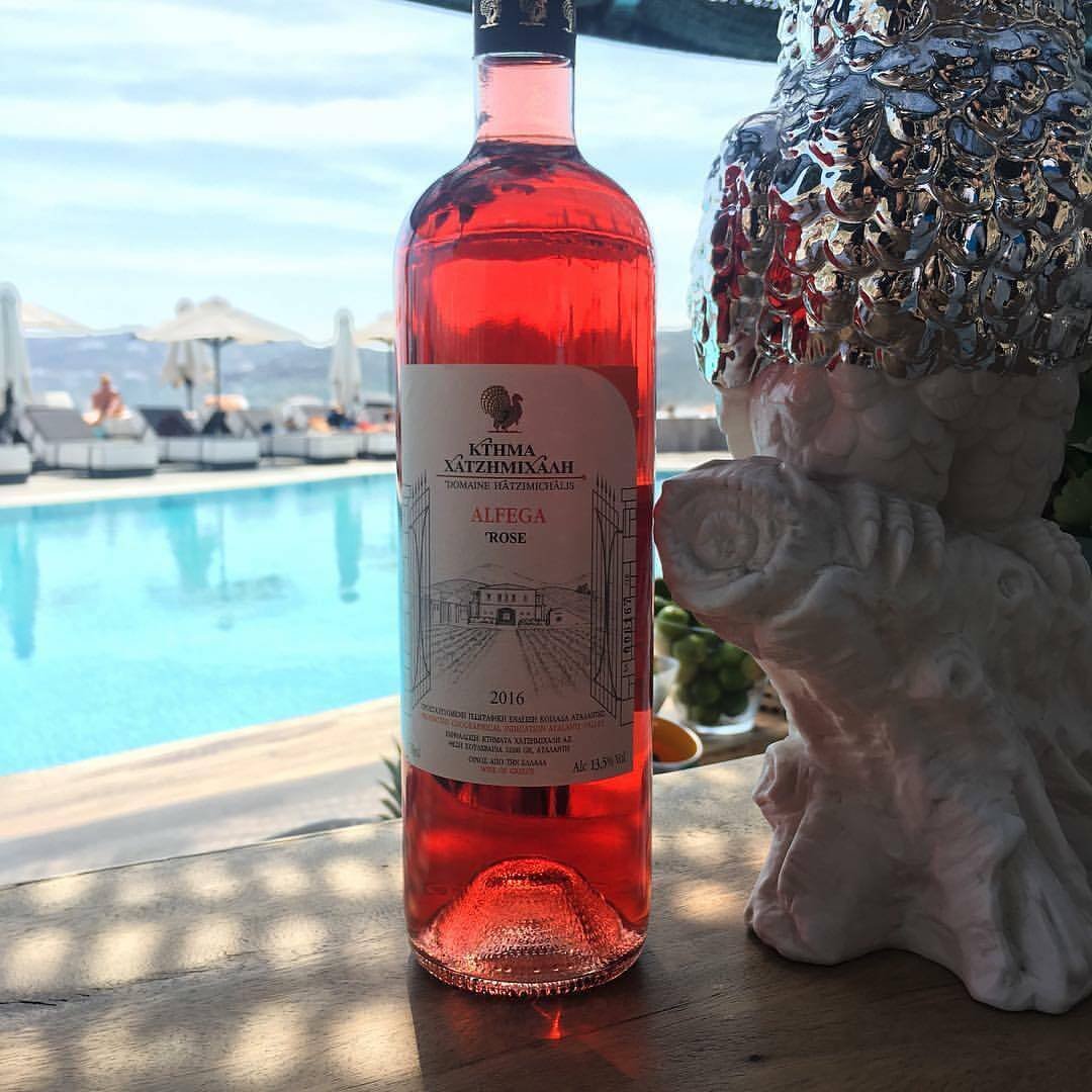 Domaine Hatzimichalis Hadzimichalis růžové víno Alfega Rose suché 2023 13% 750ml - Obrázek 5