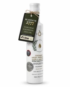 EVOLIA PLATINUM 2777 ‼️ polyfenolů BIO Extra panenský olivový olej 250 ml - Extrémně vzácná sklizeň